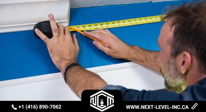 crown moulding installation with an expert