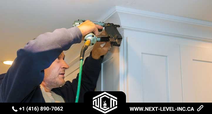 crown moulding installation with Sohrab Salehi