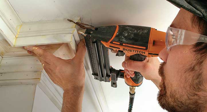 various crown moulding installation